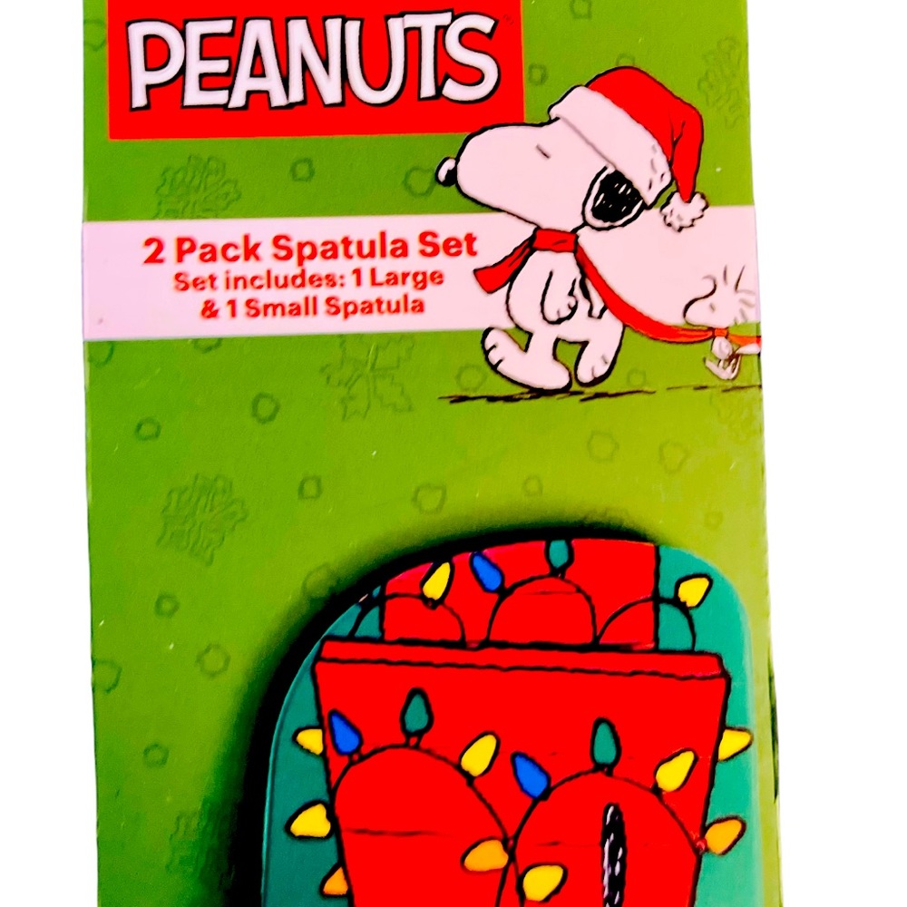 Peanuts snoopy 2 pack spatula set
